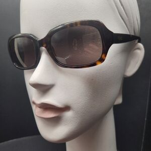 Fendi sunglasses women's dark tortoise full rim FS200 logo luxury Made in Italy